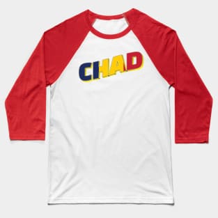 Chad Vintage style retro souvenir Baseball T-Shirt